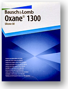 Силиконовое масло Oxane 1300 торговой марки Bauch+Lomb